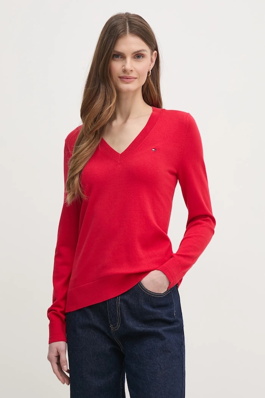 

Свитер Tommy Hilfiger, красный