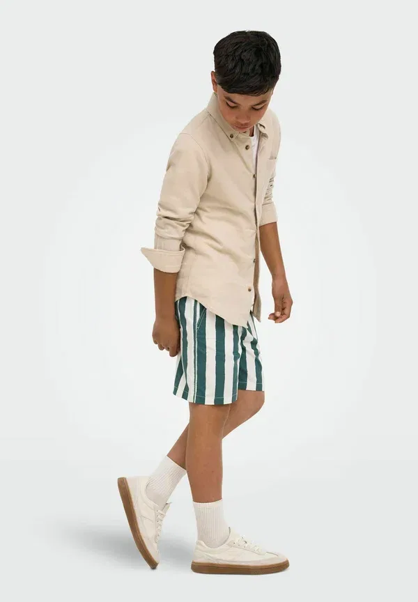 Шорты-джоггеры Only & Sons Junior OSJFADE Loose Fit, серебристая сосна — фото 4