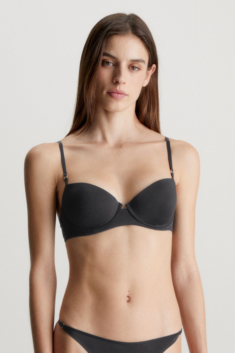 

Бюстгальтер-Балконет с лифтом Calvin Klein, черный