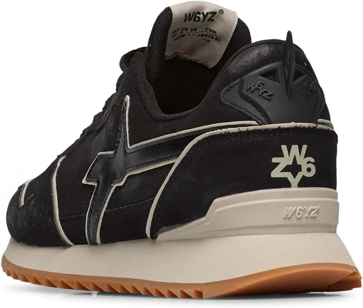Туфли w6yz TW6YZ Jet-M Suede/Textile/St 0012013560.40.1f39 Blu Verde Rosso, Black — фото 2