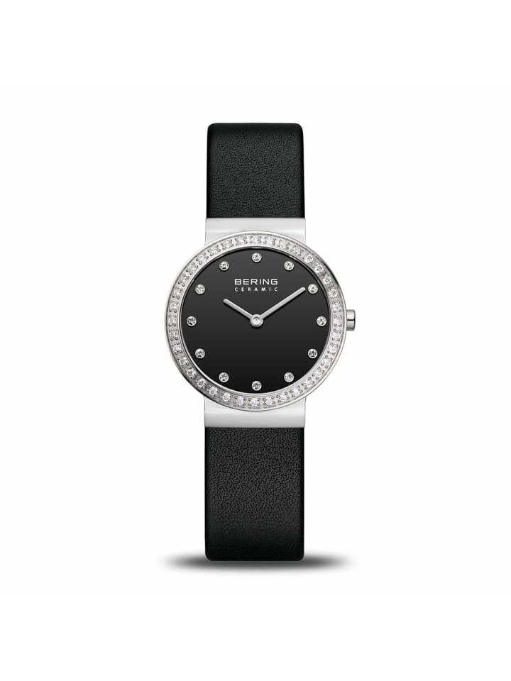 

Bering Аналоговые женские часы черного цвета