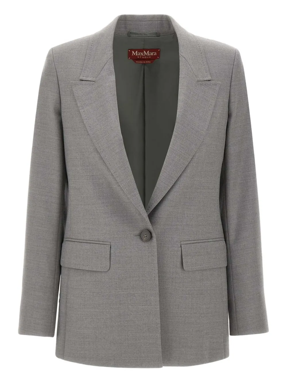 

Однобортный пиджак Bolsena MAX MARA, серый