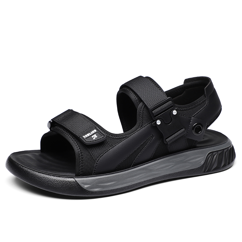 

Tonlion Пляжные шлепанцы мужские черные