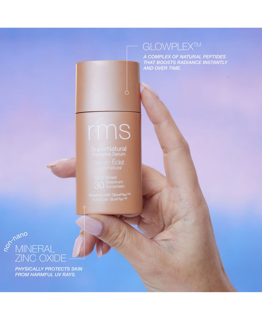 Сыворотка RMS Beauty — Для сияния кожи SuperNatural Radiance Serum с солнцезащитным фактором SPF , цвет light — фото 4