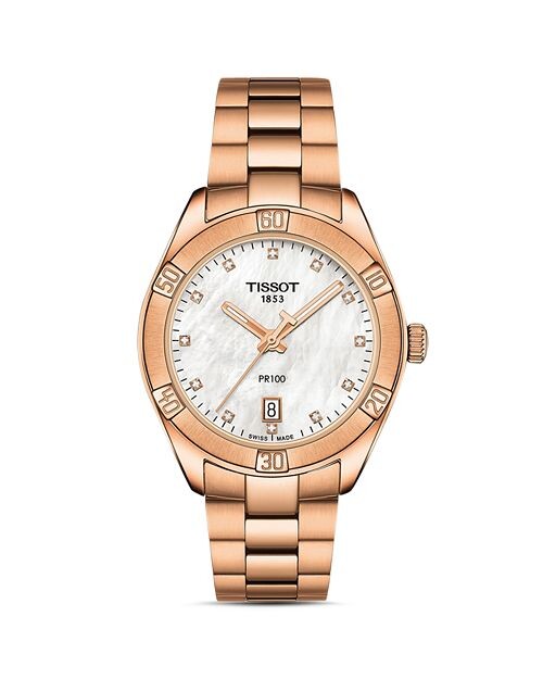

Классические часы PR 100, 36 мм Tissot, цвет Pink