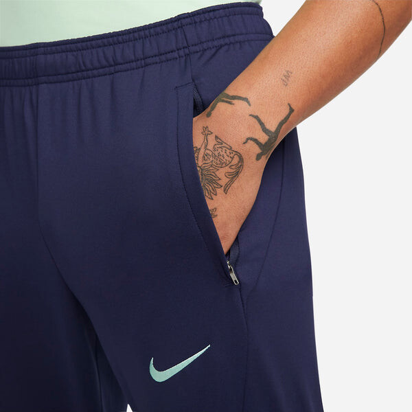 Штаны 2022 2023 brazil dri fit трикотажные футбольные штаны Nike, синий — фото 4