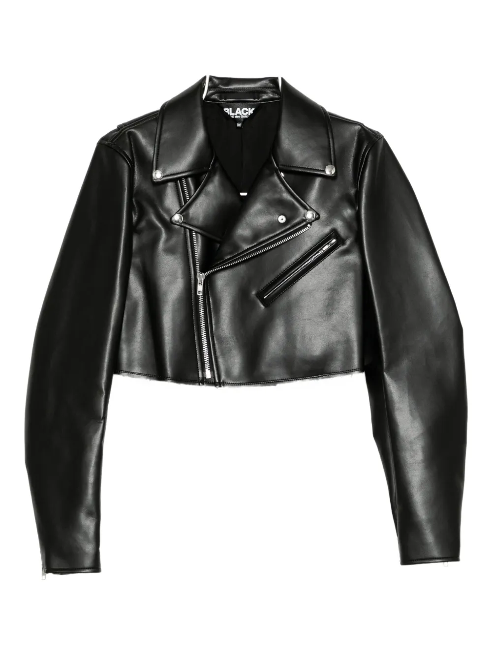 

Байкерская куртка на молнии Black Comme Des Garçons, черный