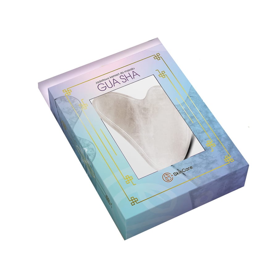 

Массажер Гуаша SKINCARE White Jade, 8 x 5 x 0,45 см