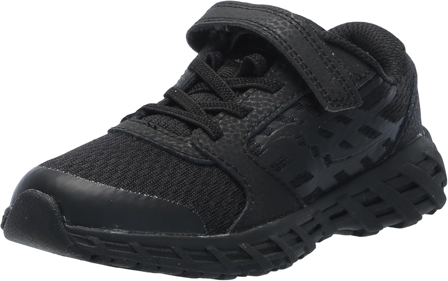 

Кроссовки Saucony Unisex-Child Wind Alternative Closure 2.0, черный