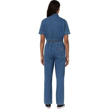

Джинсовый комбинезон Houston женский Dickies, цвет Classic Blue, Синий, Джинсовый комбинезон Houston женский Dickies, цвет Classic Blue