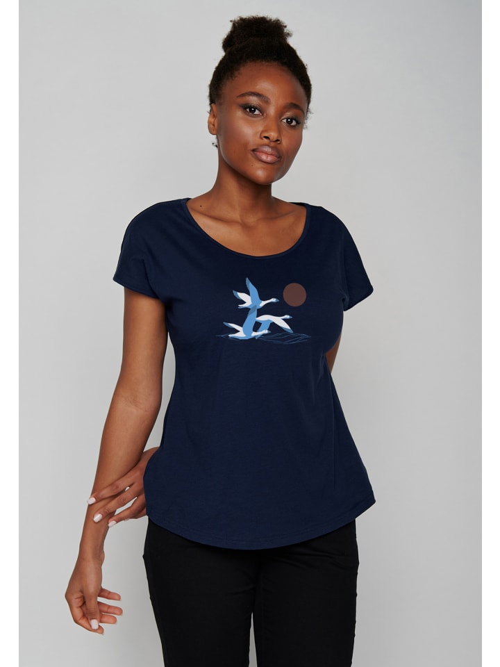 

Футболка Animal Goose Family темно-синего цвета GreenBomb, Синий, Футболка Animal Goose Family темно-синего цвета GreenBomb