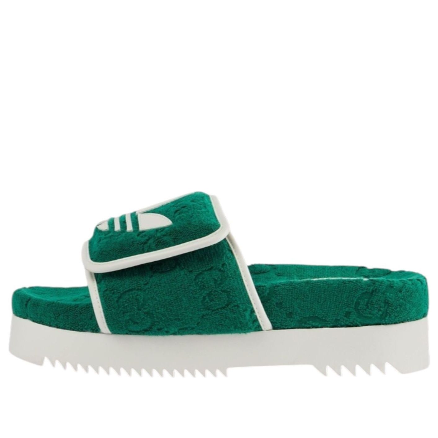Сандалии (WMNS) adidas x Gucci GG Platform Sandal 'Green'