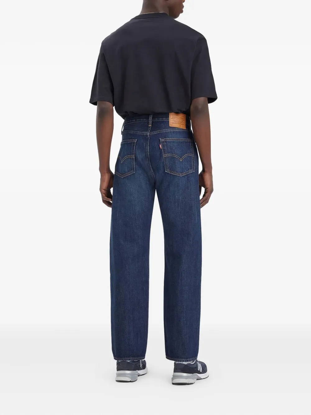 Джинсы свободного прямого кроя 555 Levi's, синий — фото 4
