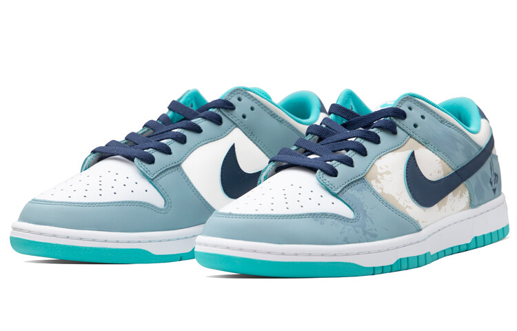 

Мужские кроссовки для скейтбординга Nike Dunk, Pink/Blue