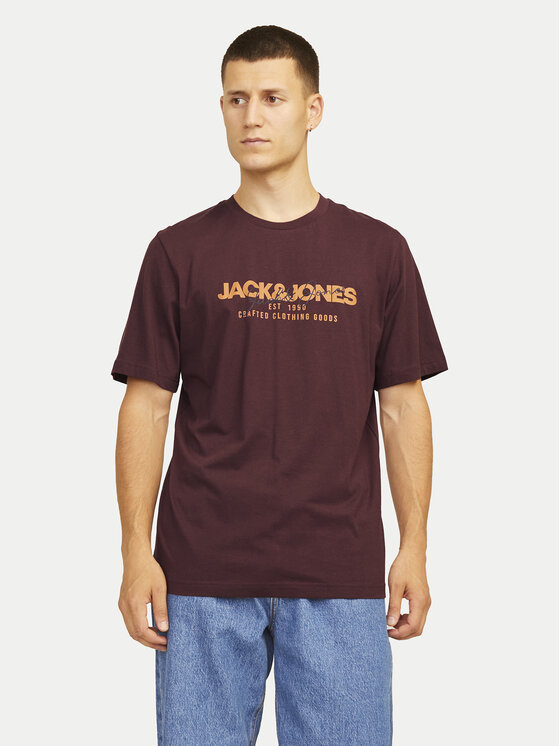 

Футболка стандартного кроя Jack&Jones, красный