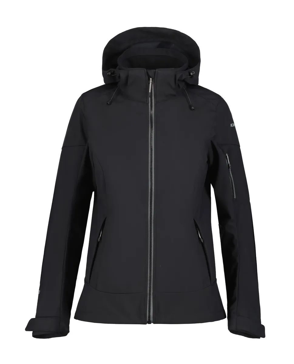 

Куртка софтшелл Icepeak "D SOFTSHELL JACKE BATHGATE" (1 шт.), с капюшоном, водоотталкивающая, черный