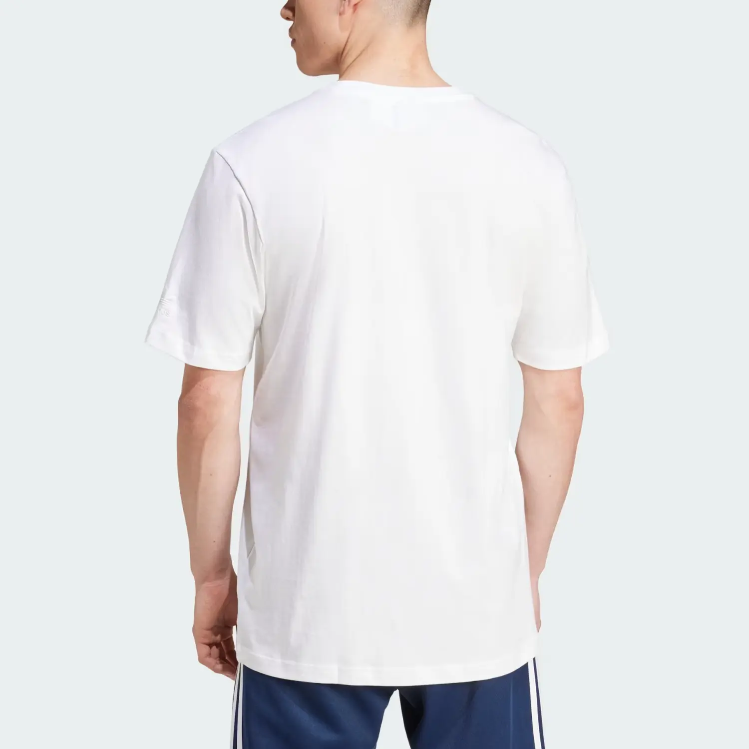 STREET 1 Футболка мужская белая Adidas Originals, белый — фото 4