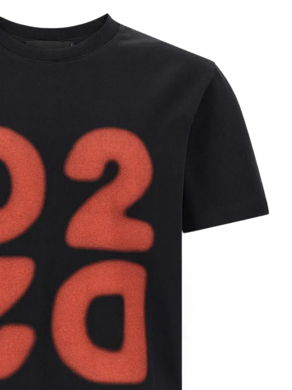 Футболка D2 вверх ногами DSQUARED2, черный — фото 3