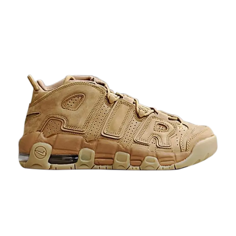 

Кроссовки Nike Air More Uptempo GS 'Flax', загар