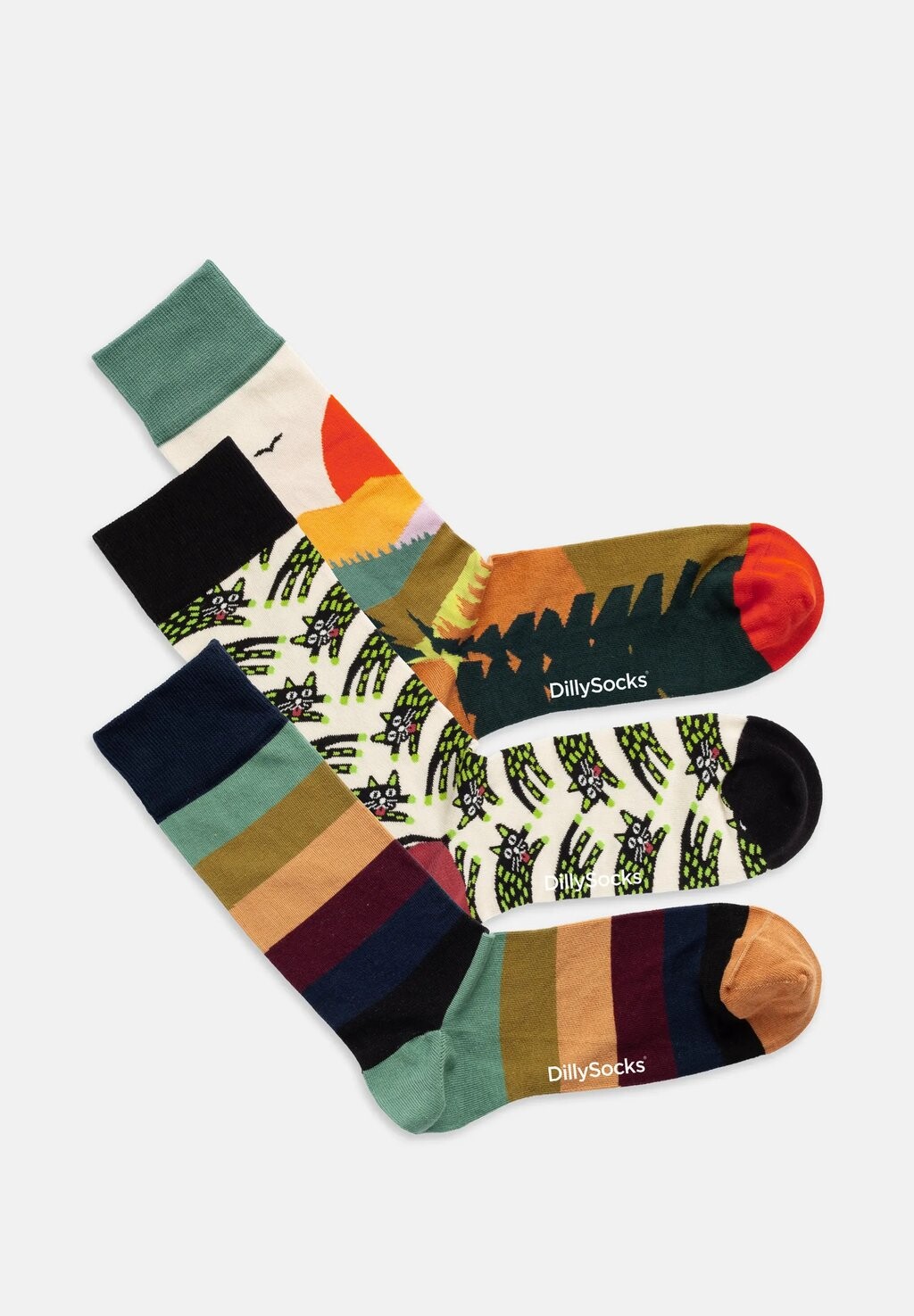 

Носки 3ER SET ABSTRACT DillySocks, мультиколор