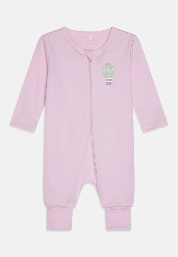 Пижама-Комбинезон nbfnightsuit на молнии в горошек, 2 шт. Name It, Jet Stream — фото 3