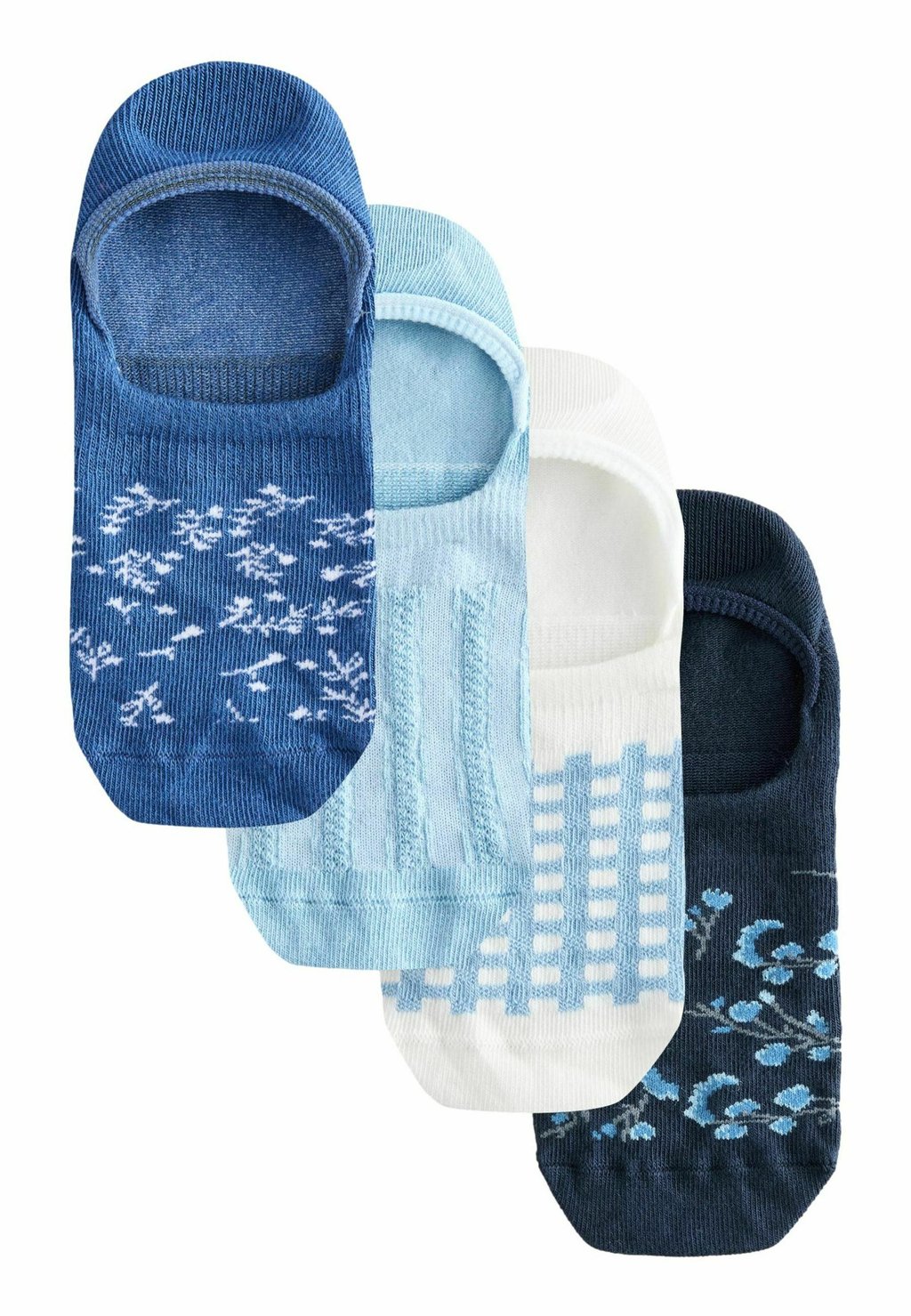 

Носки INVISIBLE 4 PACK Next, синий