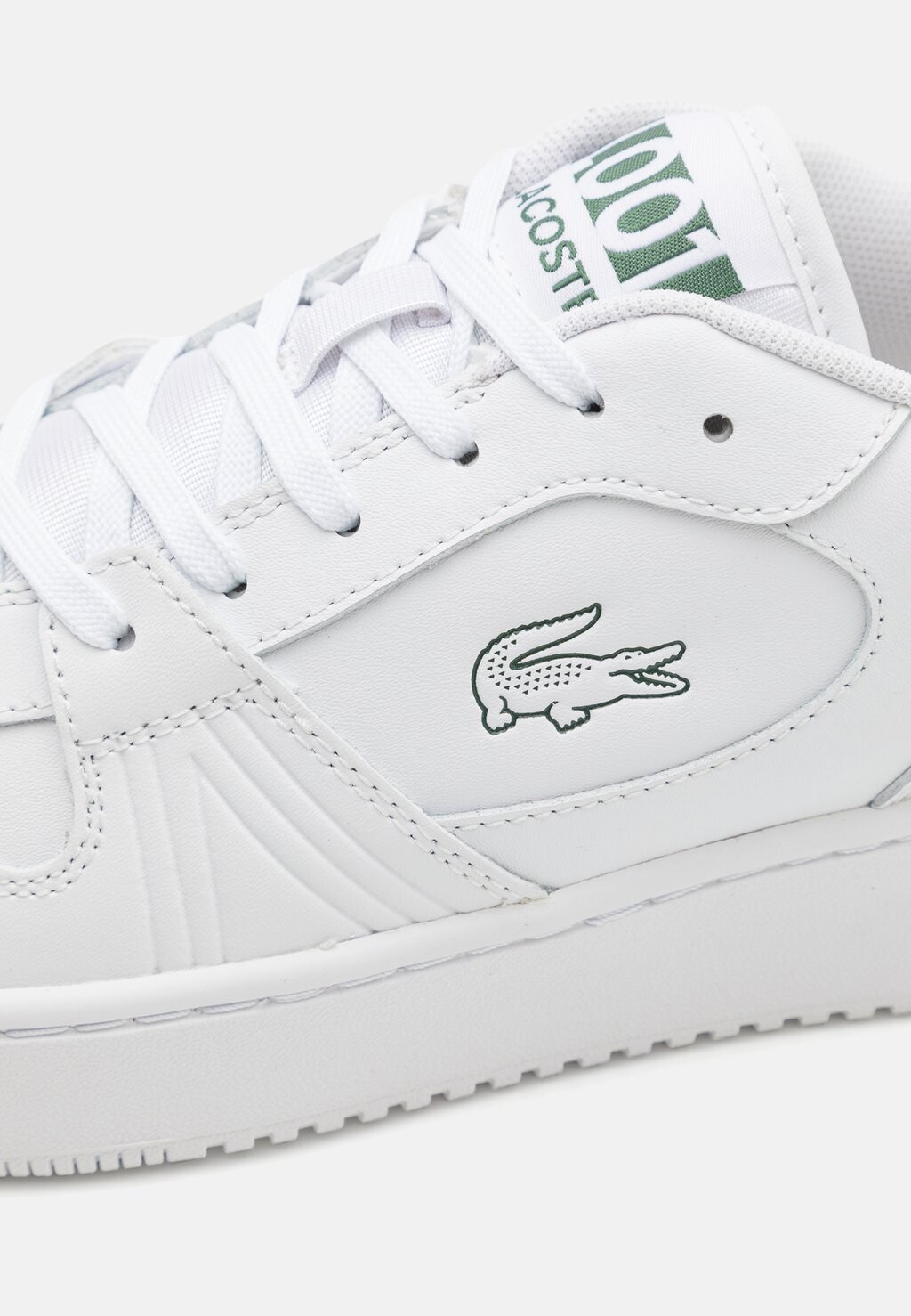 Кроссовки на шнуровке L001 SET 224 Lacoste, белый — фото 4