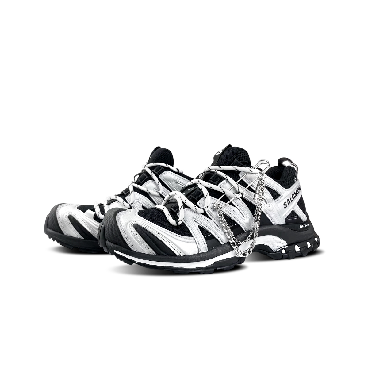 XA PRO 3D Low top Outdoor Shoes Unisex SALOMON, серебряный — фото 4