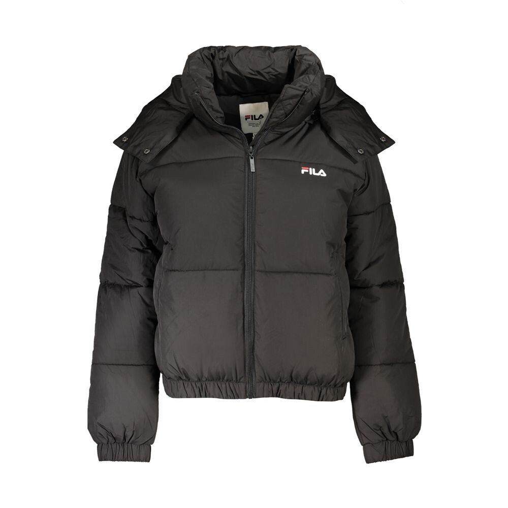 

Черная женская куртка из полиэстера Fila