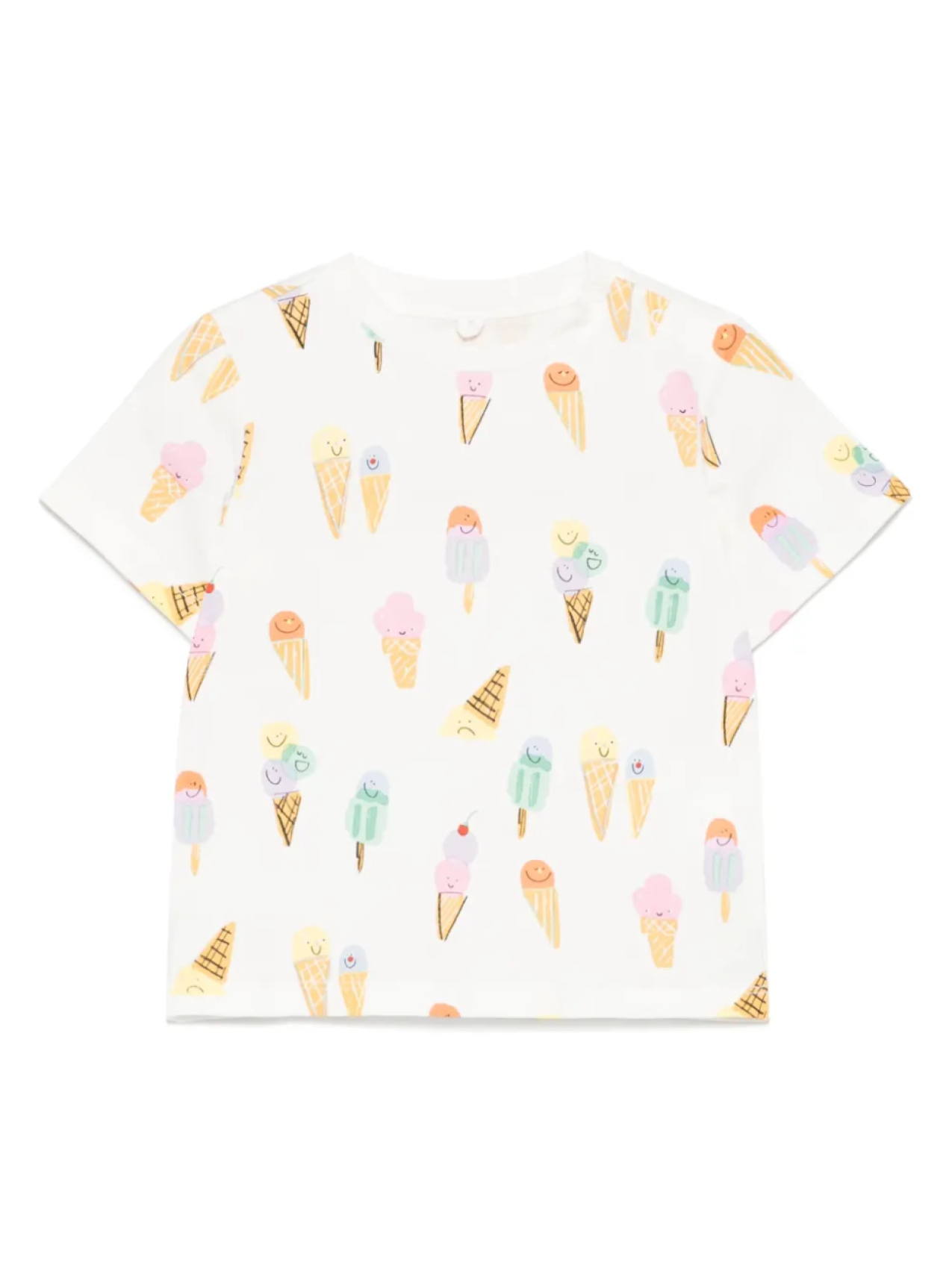 

Stella McCartney Kids футболка с принтом, белый