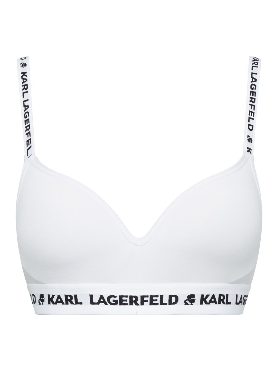 

Бюстгальтер Karl Lagerfeld Bralette Bra, белый