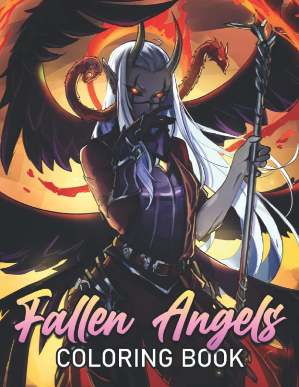 

Fallen Angels Coloring Book: Great Coloring Pages With Wonderful Illustration Of Spiritual Being For All Ages Fun And Relax | An Ideal Gift For Special Occasions (Independently published)