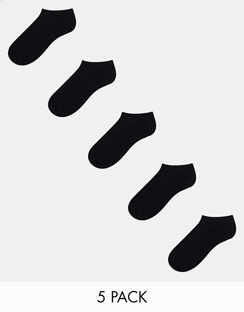 

Пар носков для тренировок черного цвета ASOS DESIGN