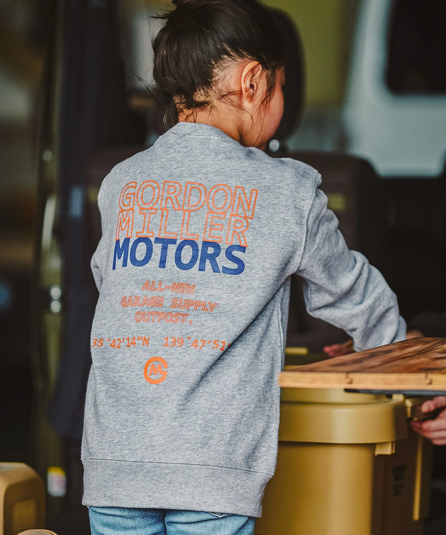 Детская толстовка GORDON MILLER MOTORS