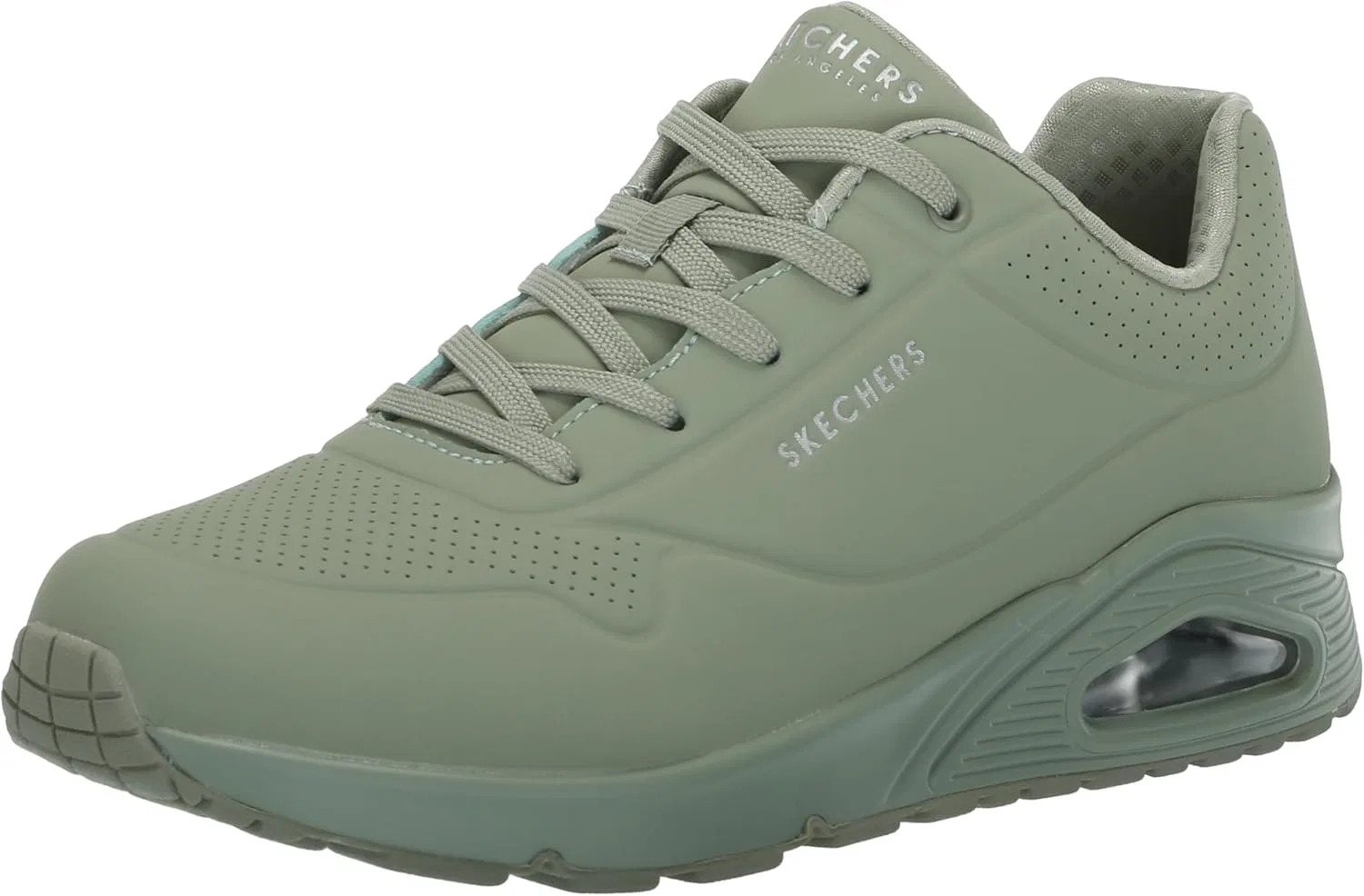 Мужские кроссовки Skechers Gowalk Arch Fit, спортивные слипоны, повседневные лоферы для походов, кроссовки для бега, зеленый