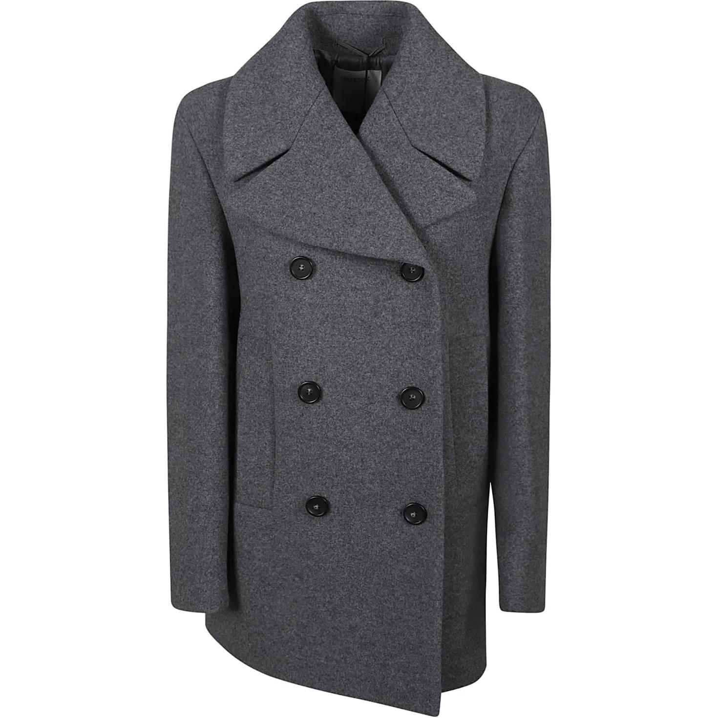 

SportMax Двубортное пальто, Gray