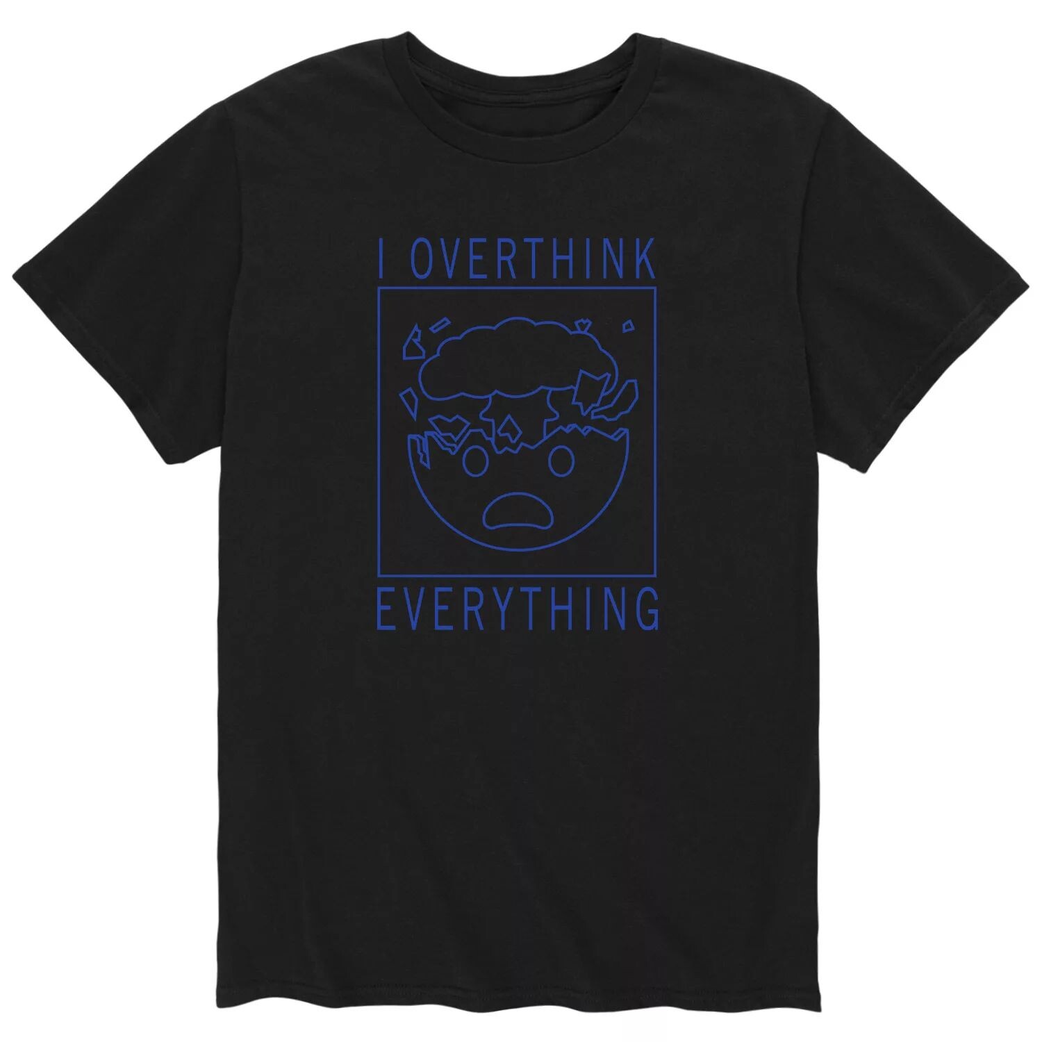 

Мужская футболка Overthinking Licensed Character
