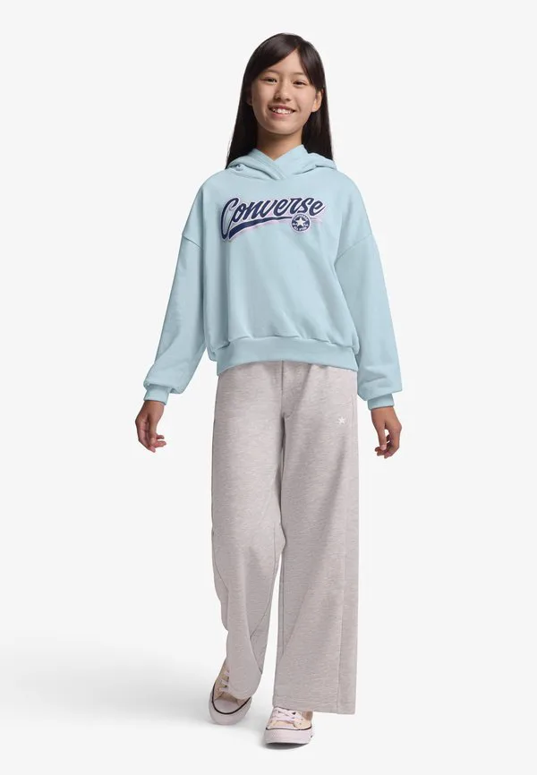 Свободная толстовка с графическим принтом Converse, Light Blue — фото 2