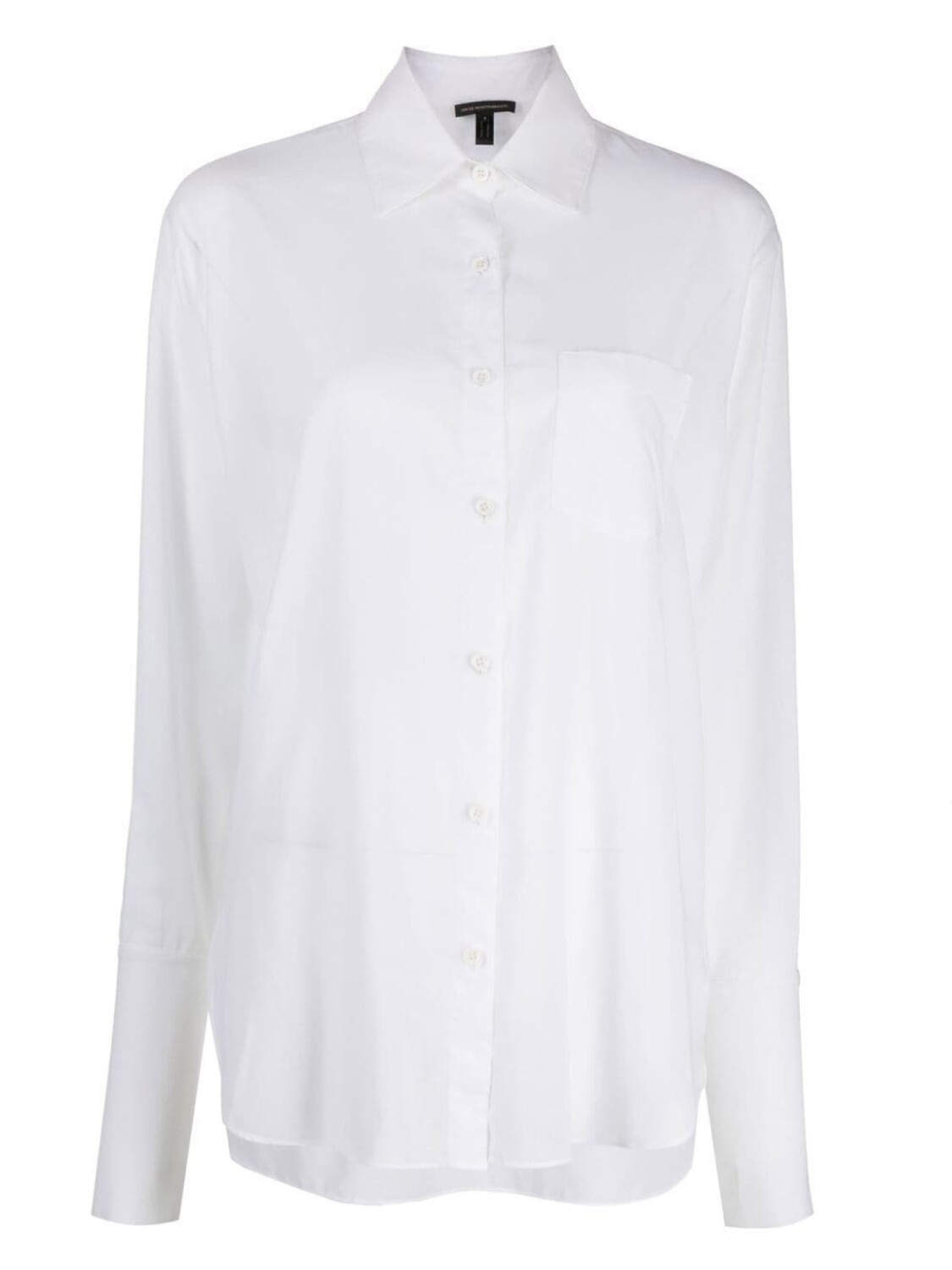 

Kiki de Montparnasse Girlfriend long-sleeved shirt, белый