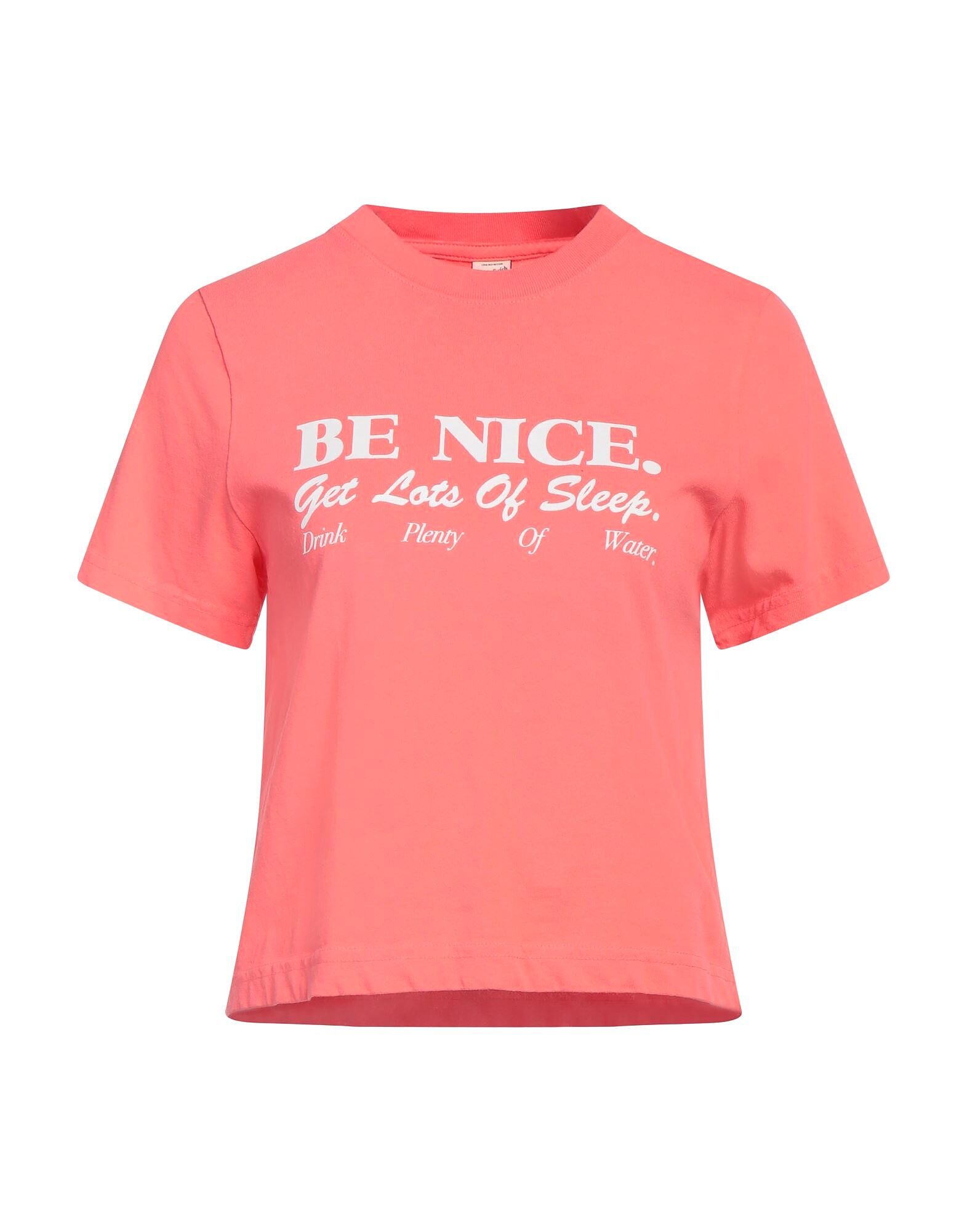 

Футболка Sporty & Rich, коралловый, Красный, Футболка Sporty & Rich, коралловый