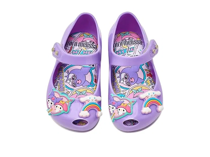Туфли с Hello Kitty Mini Melissa Ultragirl Mini Melissa, Lilac/Pink — фото 2