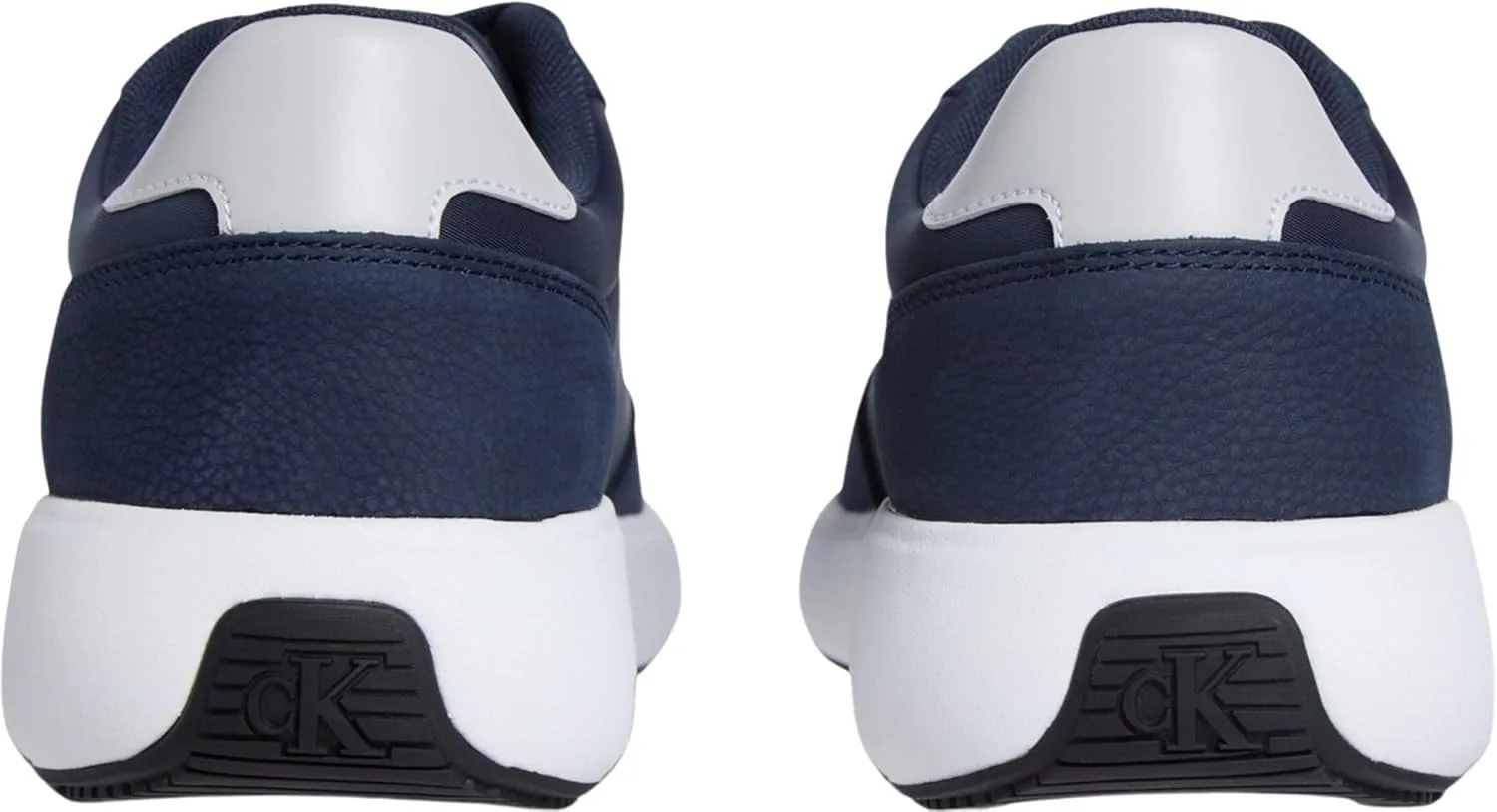 Мужские кроссовки Calvin Klein Athleisure Runner на шнуровке Ny-su Ym0ym01370 Low Top, белый/темно-синий — фото 2