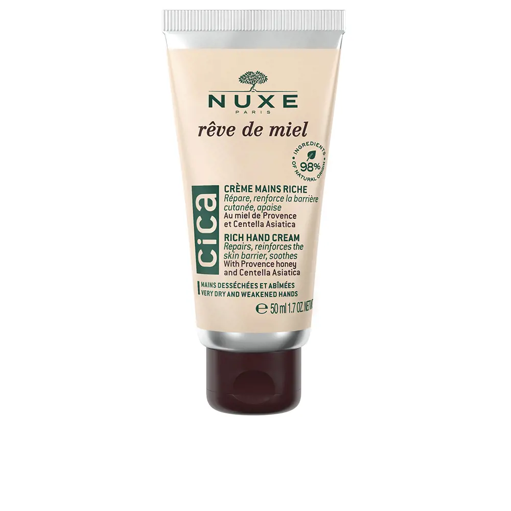

Крем для ног Rêve de miel cica crema manos y uñas Nuxe, 50 мл.