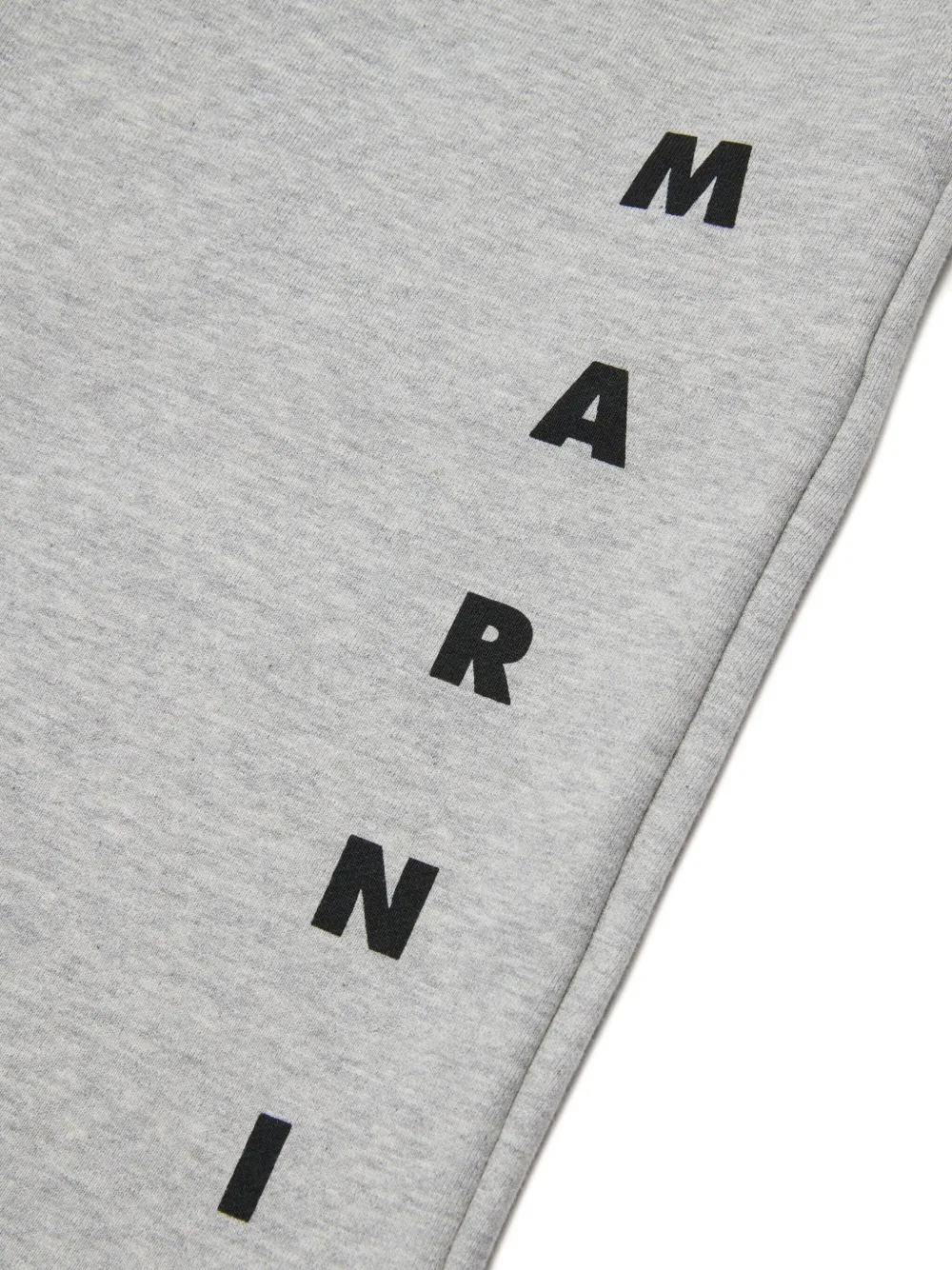 Шорты с эластичным поясом и логотипом Marni Kids, серый — фото 4