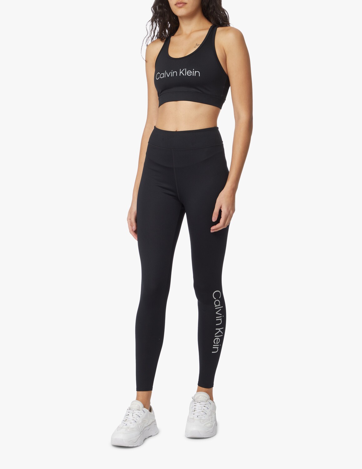 

Леггинсы с высокой посадкой Calvin Klein Performance, черный