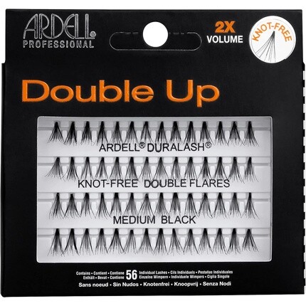 

Ardell Double Singles Medium Оригинальная черная упаковка из 56 шт.
