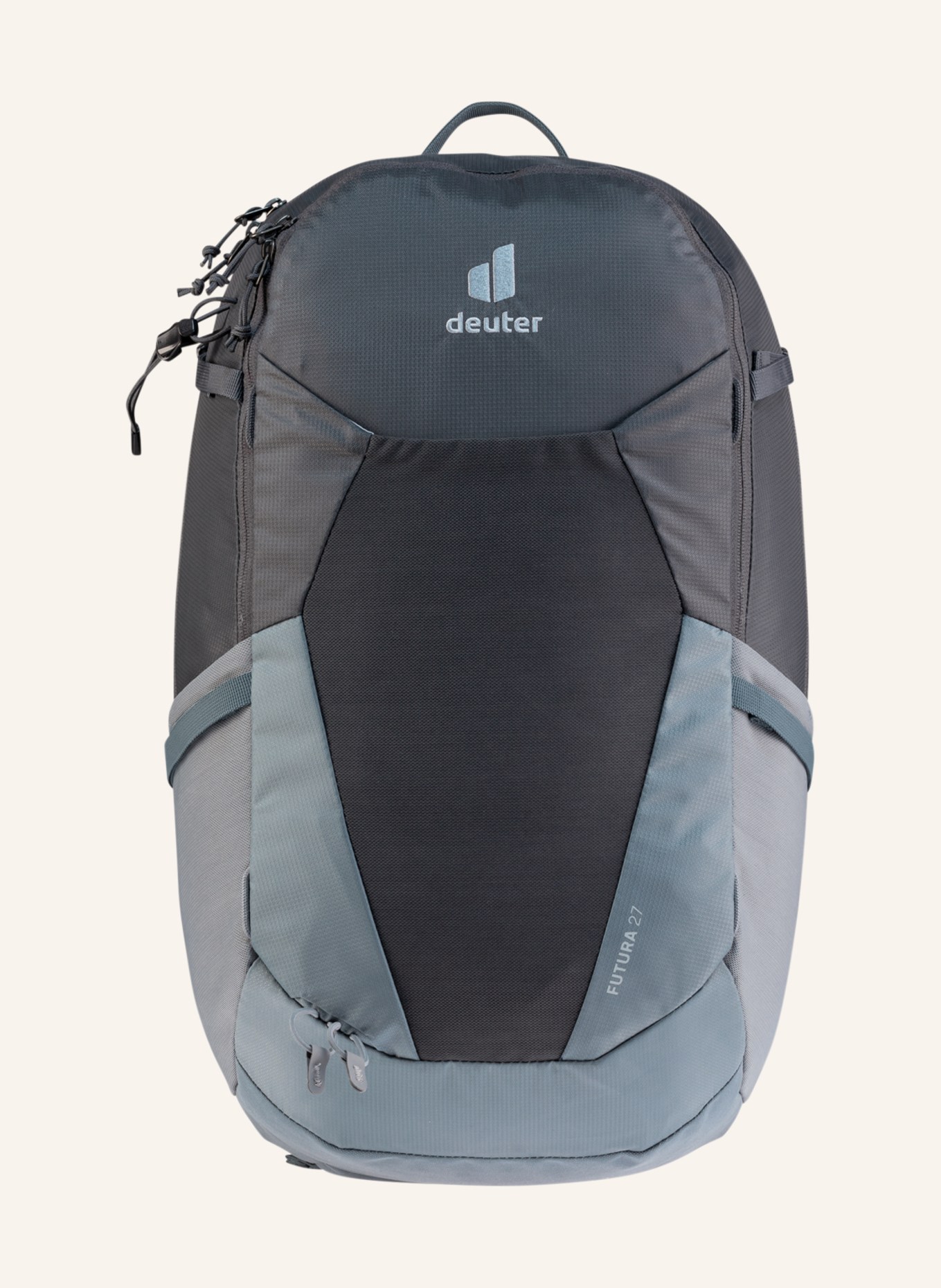 

Рюкзак futura 27 л deuter, черный/серый