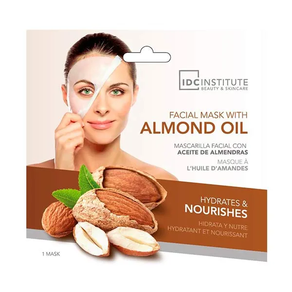 

Увлажняющая и питательная маска для лица Facial Mask With Almond Oil Idc Institute, 22 g