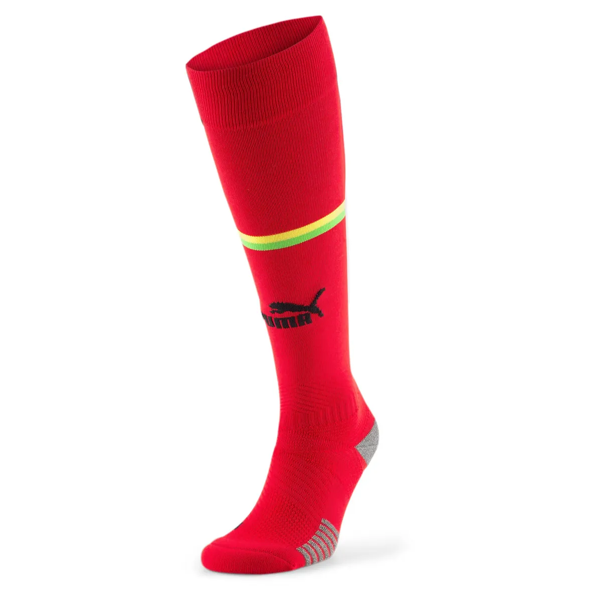 

Футбольные носки PUMA "Ghana Replica Striped Socks Men", красный