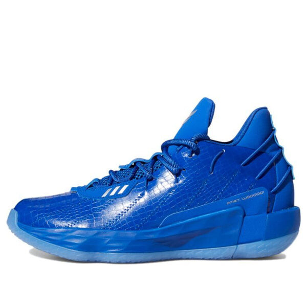 

Кроссовки ric flair x dame 7 Adidas, синий